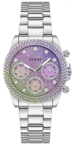 GW0483L1 Women's Sol | Rainbow Glitter Dial | Watch - Guess - Modalova