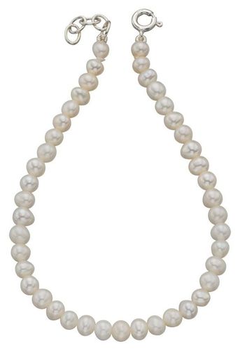 B4681W Freshwater Pearl Bracelet 19- Jewellery - Elements Silver - Modalova