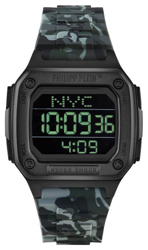 PWHAA1822 HYPER $HOCK HYPER $PORT / Black Dial Watch - Philipp Plein - Modalova