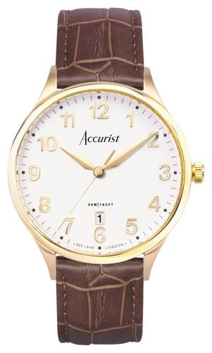 Classic Mens | Dial | Leather Watch - Accurist - Modalova