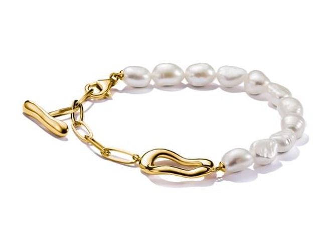 A2190-430-14-L19V Gold-plated Pearl Bracelet Jewellery - Thomas Sabo - Modalova