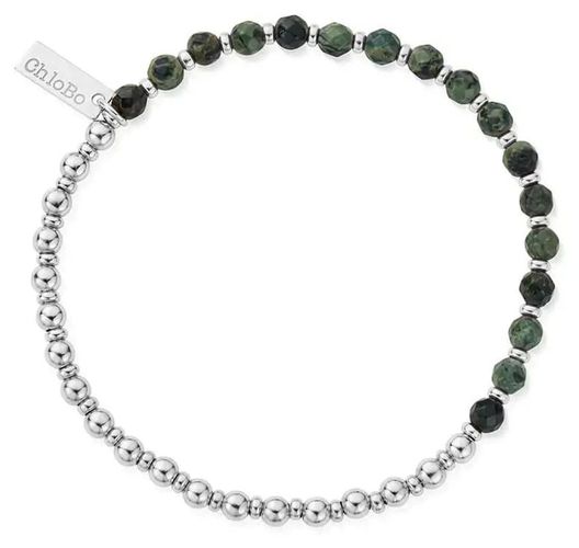 SBKJRBM MAN Kambaba Jasper Half And Half Bracelet - Jewellery - ChloBo - Modalova