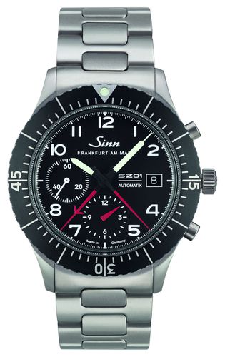 HLINK-MICROADJUSTMENT 156.1 Pilot Chronograph Watch - Sinn - Modalova