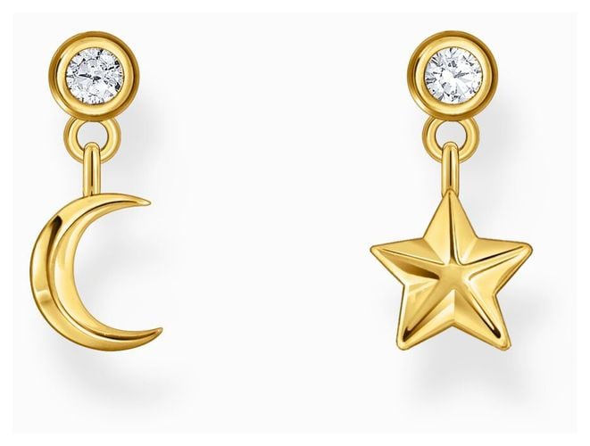 H2293-414-14 Star and Moon Charm Gold-Plated Jewellery - Thomas Sabo - Modalova