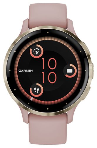 Venu 3S Soft Gold Stainless Steel Bezel Watch - Garmin - Modalova