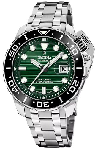 F20043/4 Swiss Made Automatic COSC Diver (47.3mm) Watch - Festina - Modalova