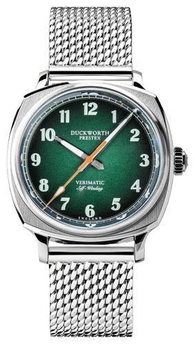 D891-04-ST Verimatic (39mm) FumÃ© Watch - Duckworth Prestex - Modalova