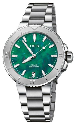 P x Bracenet Aquis Date Watch - ORIS - Modalova