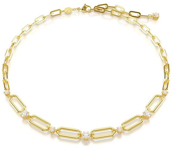 Dextera Necklace White Crystals Gold-Tone Jewellery - Swarovski - Modalova