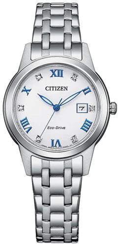 FE1240-81A Women's Silhouette Crystal Eco-Drive Watch - Citizen - Modalova