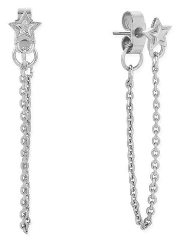 SEDR3468 Radiant Essence Chain Stud Earrings Sterling Jewellery - ChloBo - Modalova