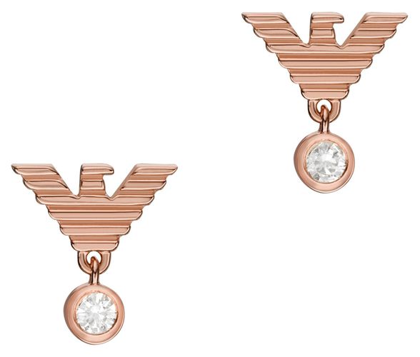 EG3582221 Women's Rose Gold-Tone Sterling Jewellery - Emporio Armani - Modalova