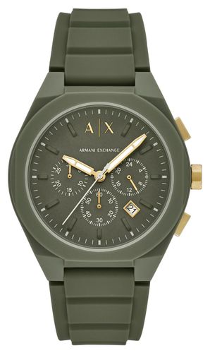 AX4169 Quartz Chronograph (44mm) Olive Watch - Armani Exchange - Modalova