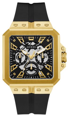 GW0637G2 Men's Leo (42mm) Dial / Silicone Watch - Guess - Modalova