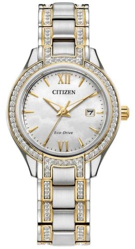 FE1234-50D Women's Eco-Drive Silhouette Crystal Watch - Citizen - Modalova