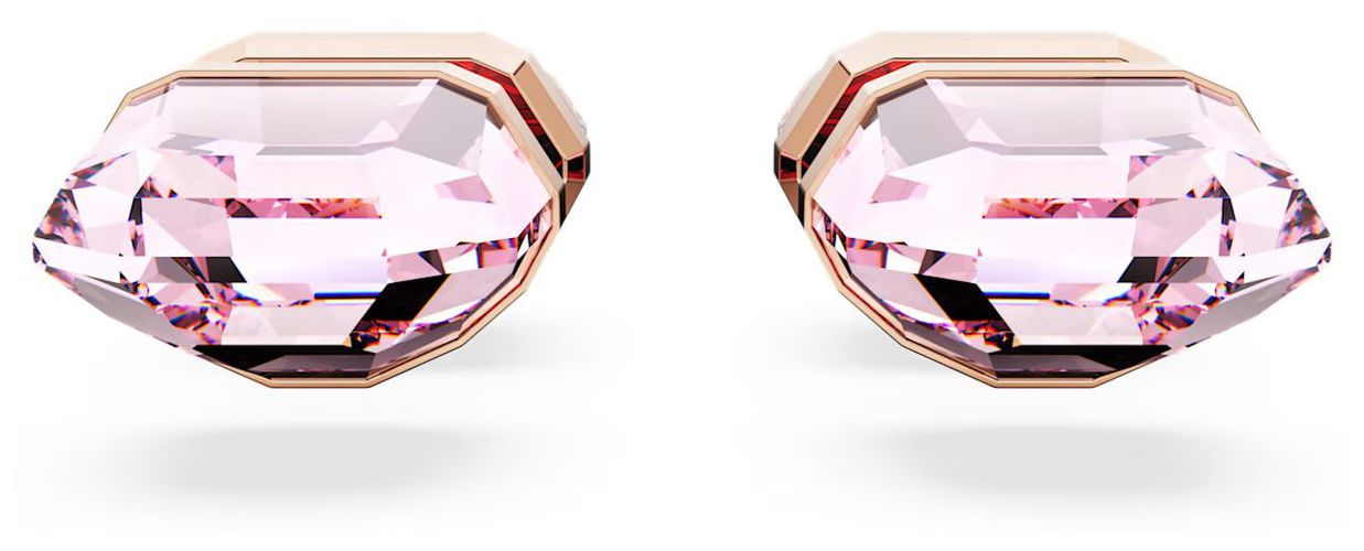 Lucent Stud Earrings | Rose Gold Tone | Jewellery - Swarovski - Modalova