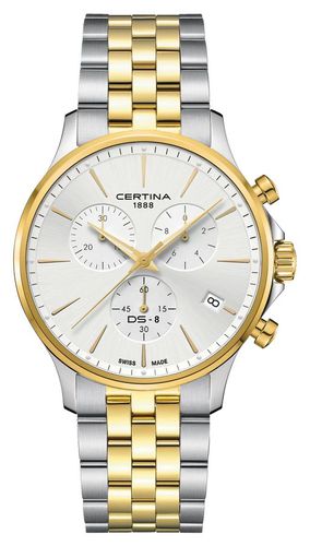 C0454172203100 Men's DS-8 Chrono (41mm) Dial Watch - Certina - Modalova