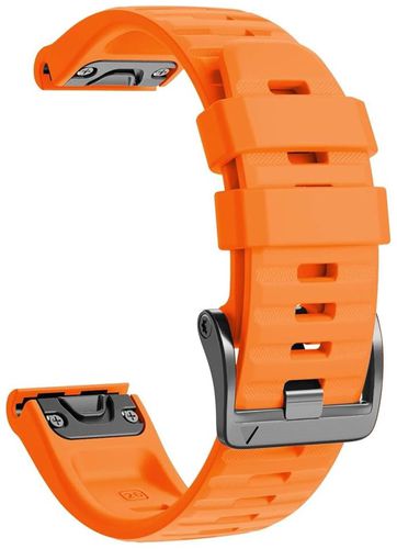 A-ORANGE26MM Compatible Strap Orange 26mm For Fenix Watch - Garmin - Modalova