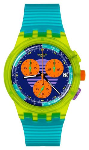 SUSJ404 NEON WAVE (42mm) - Dial / Watch - Swatch - Modalova