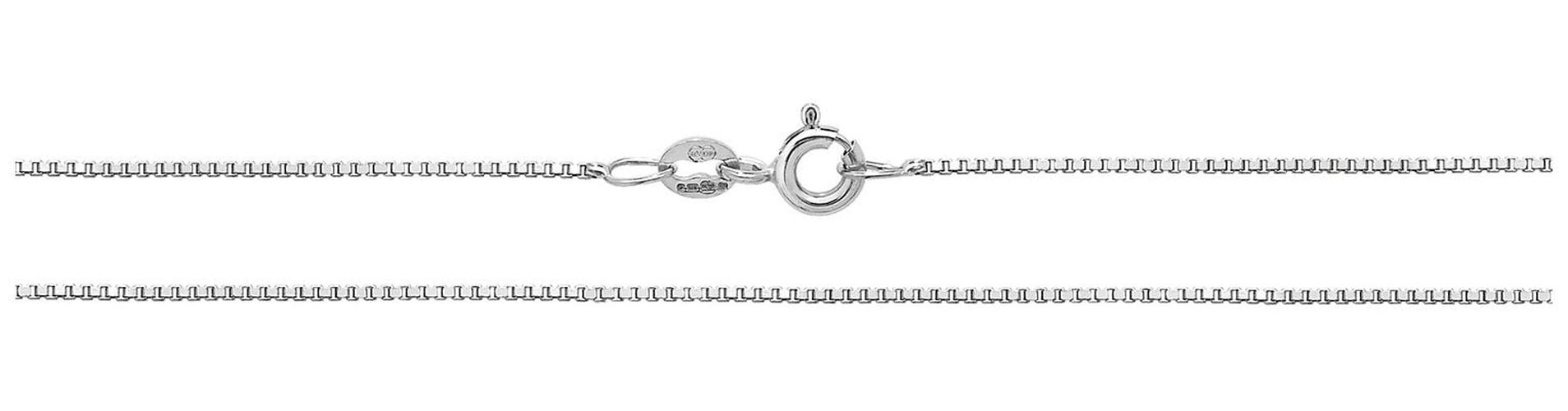 CH430W/18 Box Chain 18inch Jewellery - James Moore TH - Modalova