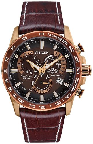 CB5896-03X Men's Perpetual Chrono Radio Controlled A Watch - Citizen - Modalova