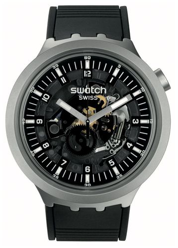 SB07S105 Big Bold Irony DARK IRONY Stainless Steel ( Watch - Swatch - Modalova