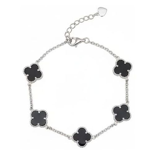BN98107 Black Onyx 5 Clover Jewellery - James Moore - Modalova