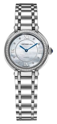 B72Y89 Women's Galet (28mm) Diamond-Set Mother Watch - Herbelin - Modalova