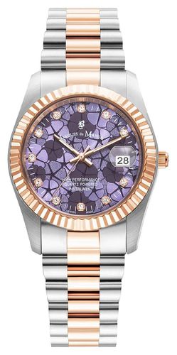 JWL02605 Inspiration Flower (34mm) Watch - Jacques Du Manoir - Modalova