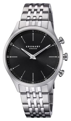 S3777/3 Menâs Stainless Steel Hybrid Smartwatch Watch - Kronaby - Modalova