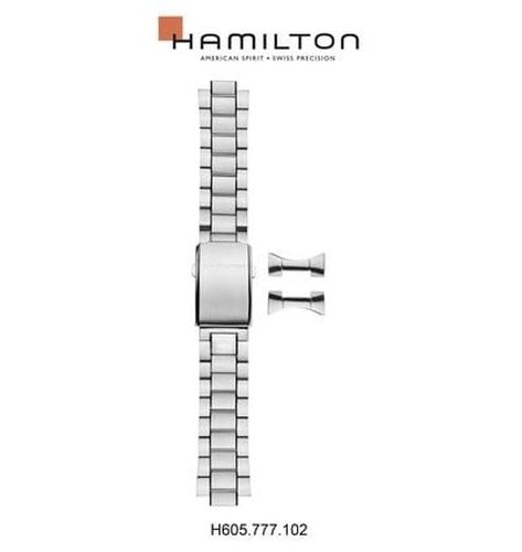H695777102 Bracelet-Set Steel For Khaki X- Watch - Hamilton Straps - Modalova