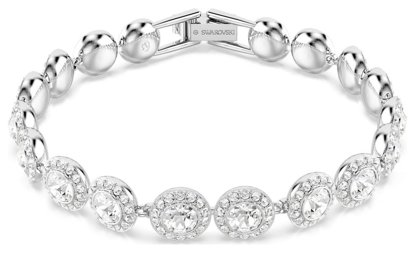 Una Bracelet Crystals Rhodium Plated Jewellery - Swarovski - Modalova