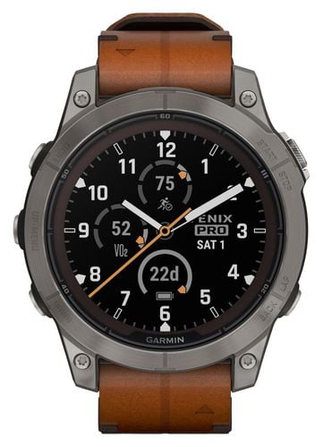 Fenix 7 Pro Sapphire Solar Titanium Watch - Garmin - Modalova