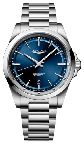 L38304926 Conquest Automatic (41mm) Sunray Watch - LONGINES - Modalova