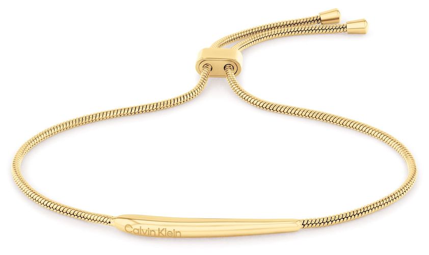 Elongated Drops Bracelet Gold Tone Jewellery - Calvin Klein - Modalova