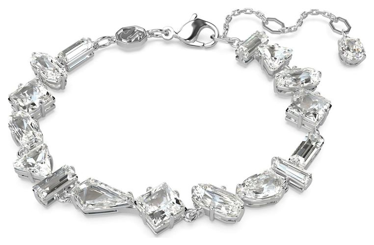 Mesmera Bracelet Rhodium Plated Jewellery - Swarovski - Modalova