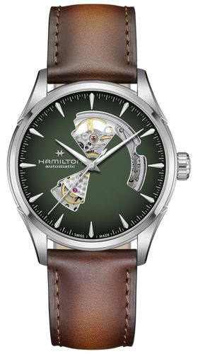 H32705560 Jazzmaster Open Heart Automatic (42mm) Watch - Hamilton - Modalova