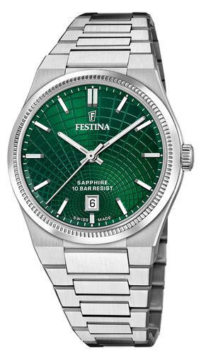 F20051/5 Swiss Made RivÃ© Quartz (40mm) Dial Watch - Festina - Modalova