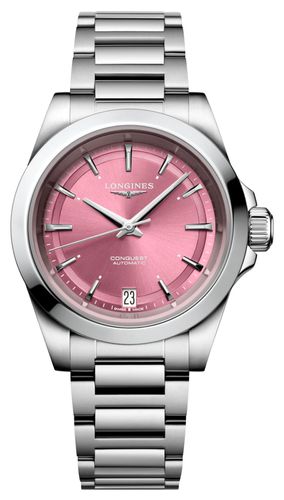 L34304996 Conquest Automatic (34mm) Sunray Watch - LONGINES - Modalova