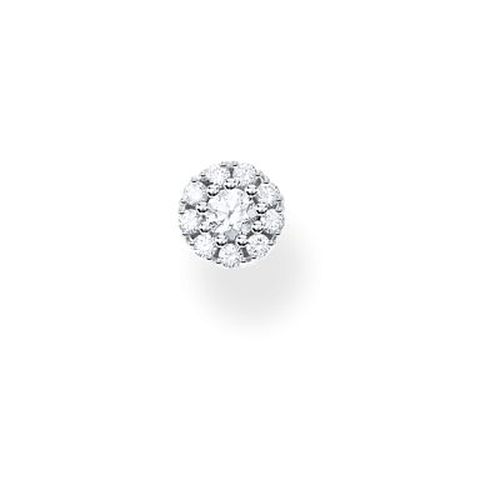 H2141-051-14 Single Ear Stud White Stones, Jewellery - Thomas Sabo - Modalova