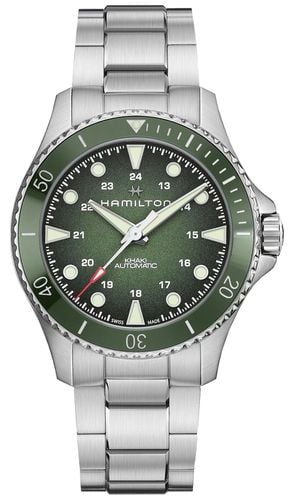 H82525160 Khaki Navy Scuba Auto (43mm) Dial Watch - Hamilton - Modalova