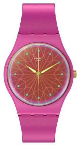 SO28P110 FANTASTIC FUSHIA (34mm) Neon Dial / Watch - Swatch - Modalova