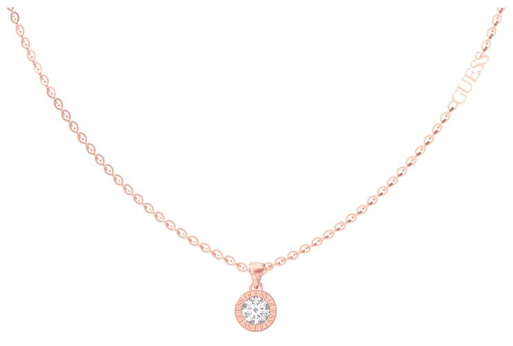 UBN02245RG Women's Color My Day Rose Gold Plated Clear Jewellery - Guess - Modalova