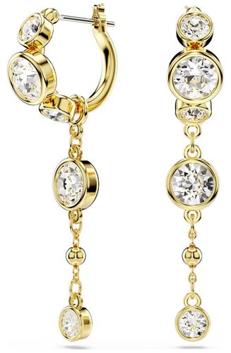 Imber Drop Earrings Round Cut White Jewellery - Swarovski - Modalova