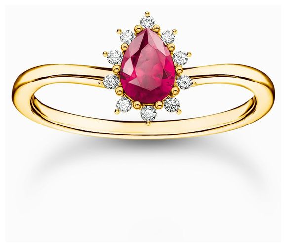 TR2479-995-10-54 Vintage Romance Curved Ring Jewellery - Thomas Sabo - Modalova