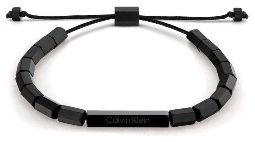 Men's Black Beaded Jewellery - Calvin Klein - Modalova