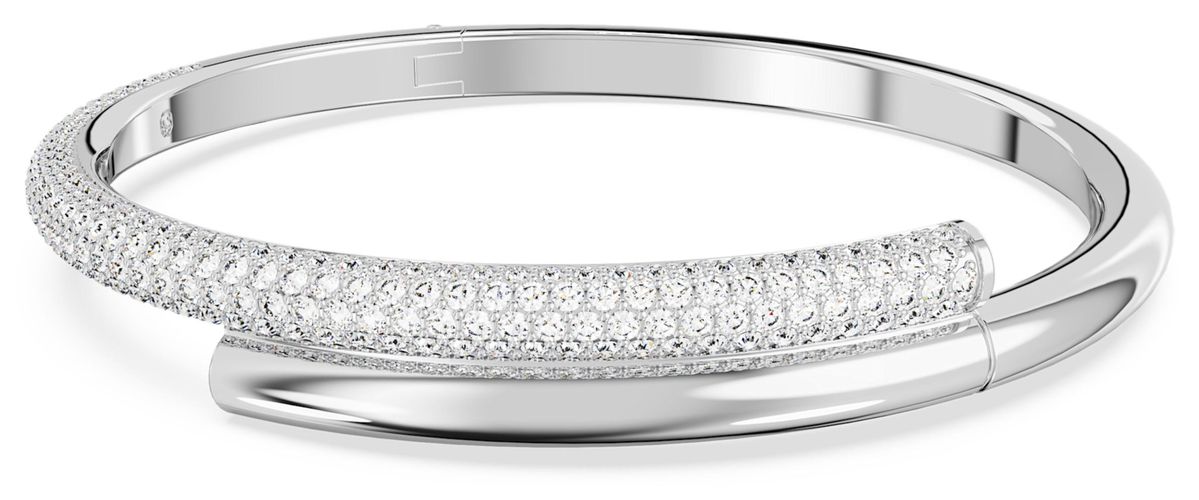 Dextera Bangle Magnetic Closure White Jewellery - Swarovski - Modalova