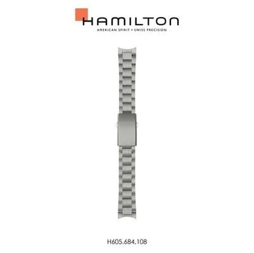 H695684108 Men's Bracelet Only Stainless Watch - Hamilton Straps - Modalova