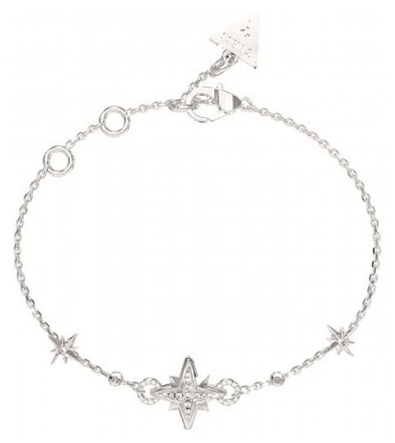 JUBB03330JWRHL In The Sky Star Charm Bracelet Silver Jewellery - Guess - Modalova