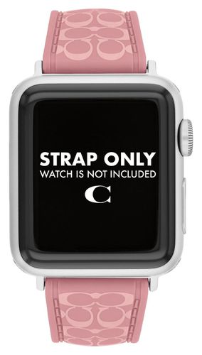 Apple Strap (38/40/41mm) Silicone Watch - Coach - Modalova